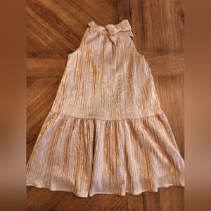 Janie and Jack Rose Gold Dress size 5
